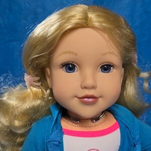 Lotus Blonde Haired Blue Eyed Doll